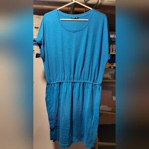 Teal Blue Dress